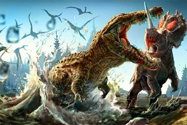 Deinosuchus là một chi cá sấu đã tuyệt chủng, tên gọi có nghĩa là 